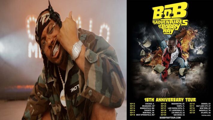 B.o.B Returns in 2025 with The Adventures of Bobby Ray 15th Anniversary Tour