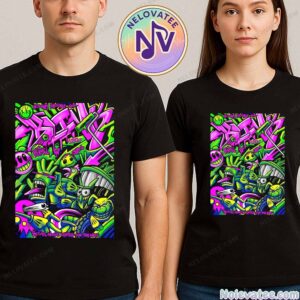 Blink-182 In Bethel NY Missionary Impossible Tour 2025 Poster On September 6th At Bethel Woods Center for the Arts Unisex T-Shirt