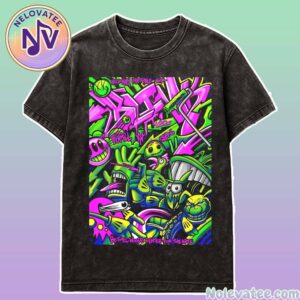 Blink-182 In Bethel NY Missionary Impossible Tour 2025 Poster On September 6th At Bethel Woods Center for the Arts Washed T-Shirt