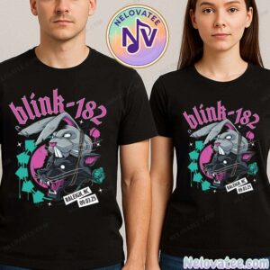 Blink 182 Missionary Impossible Tour 2025 Raleigh North Carolina Collection Tee On September 3 2025 For Coastal Credit Union Music Park At Walnut Creek T-Shirt