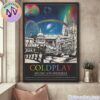 Coldplay Music Of The Spheres World Tour 2025 Poster For 10 Show On August And September In London UK At Wembley Stadium Poster Canvas