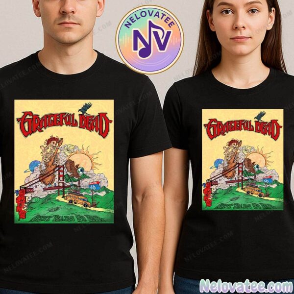 Grateful Dead 60 Years So Far Poster Collection 60th Anniversary Unisex T-Shirt