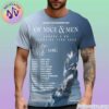 System Of A Down Europe UK Summer Tour 2026 Dates List With Queens of the Stone Age And Acid bath All Over Print T-Shirt