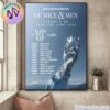 Scowl Band Australia 2025 Dates List For November And December With End It And Secret World Home Decor Poster Canvas