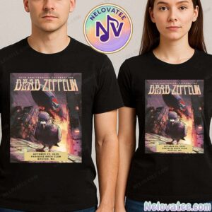 Pigeons Playing Ping Pong 10 Years Of Dead Zeppelin In Boston MA On October 25 2025 At Paradise Rock Club Poster Unisex T-Shirt