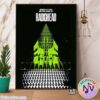 Radiohead Berlin Germany 2025 Poster Show At Uber Arena For December 8th 9th 11th And 12th Europe Tour 2025 Home Decor Poster Canvas