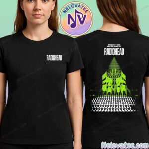Radiohead Bologna Italy Poster For November 14th 15th 17th And 18th Europe Tour 2025 At Unipol Arena Two Sided Print Unisex T-Shirt