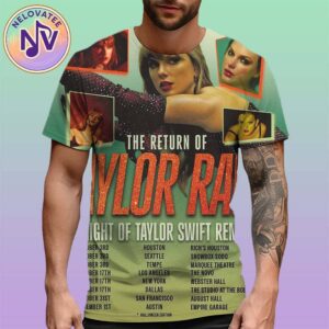 Taylor Swift The Return Of Taylor Rave A Night Of Taylor Swift Remixes On October And November 2025 All Over Print Shirt