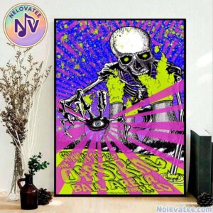 The Offspring Denver CO Event Poster At Ball Arena On September 7 Supercharged Worldwide In ’25 Tour Home Decor Poster Canvas
