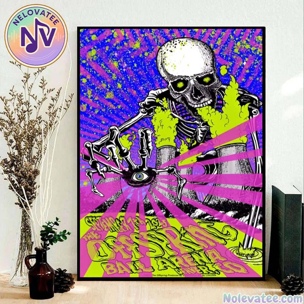 The Offspring Denver CO Event Poster At Ball Arena On September 7 Supercharged Worldwide In ’25 Tour Home Decor Poster Canvas The Offspring Denver CO Event Poster At Ball Arena On September 7 Supercharged Worldwide In ’25 Tour Home Decor Poster Canvas