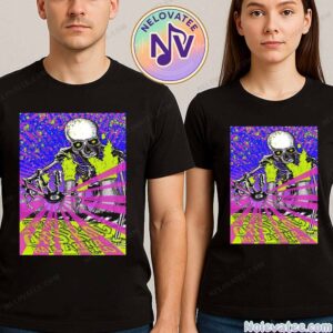 The Offspring Denver CO Event Poster At Ball Arena On September 7 Supercharged Worldwide In ’25 Tour Unisex T-Shirt
