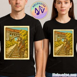 Widespread Panic Richmond Virginia Poster Music On September 12–13 2025 For Allianz Amphitheatre Feeding People Through Music Classic T-Shirt